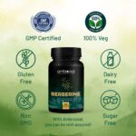 Berberine 500mg Capsules | Ambrosial | 60 Capsules - Image 6