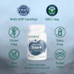 ⁦حديد بلس لدعم الطاقة وصحة الدم | Iron+ Energy Support | 60 كبسولة نباتية⁩ - الصورة ⁦6⁩