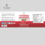 ⁦بوتاسيوم + مغنيسيوم - Potassium - Magnesium  دعم العضلات والأعصاب  |  60 حبة⁩ - الصورة ⁦3⁩